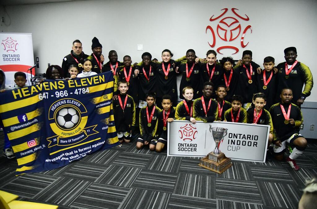 Heavens Eleven Warriors-U13 -2007 Crown 2020 Ontario Indoor Cup Campion