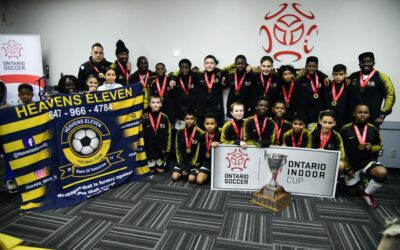 Heavens Eleven Warriors-U13 -2007 Crown 2020 Ontario Indoor Cup Campion