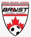 A logo of the brvst football academy.