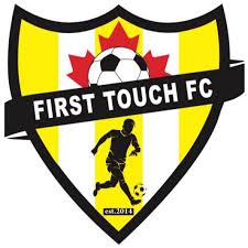A soccer player is kicking the ball on the field.