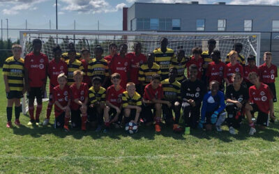 Heavens Eleven plays Toronto FC in a friendly game