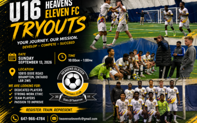 Heavens Eleven FC – Call for 2011 Players (U16 Tier 1) 2026 Provincial Indoor League